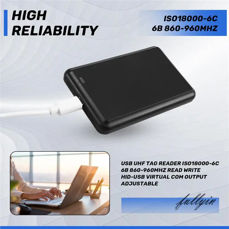 УВЧ-считыватель меток FULL-USB ISO18000-6C 6B 860-960 МГц Устройство чтения HID-USB Виртуальный выход COM Регулируемый
УВЧ-считыватель меток FULL-USB ISO18000-6C 6B 860-960 МГц Устройство чтения HID-USB Виртуальный выход COM Регулируемый