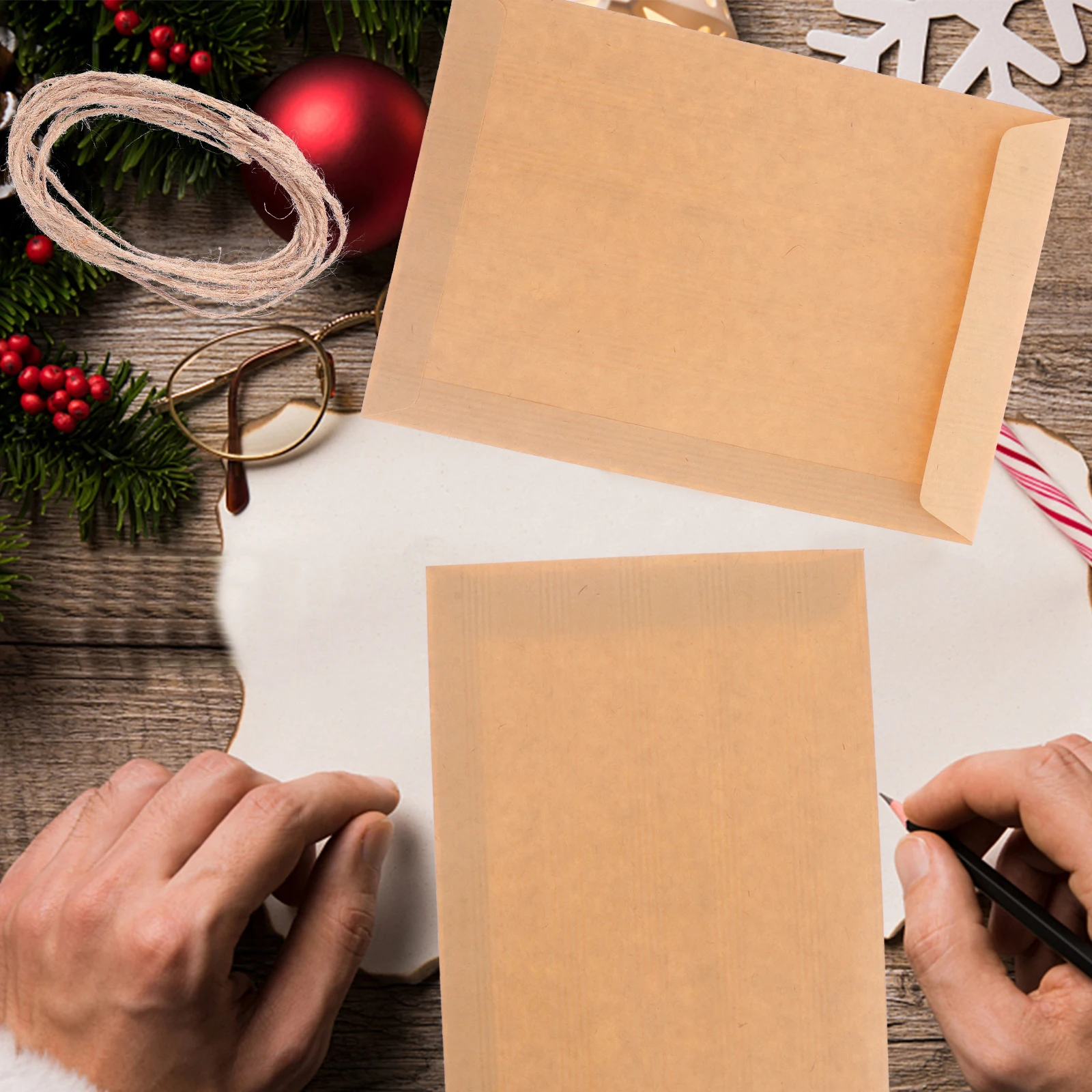 50pcs Paper Envelopes Brown Plain Color Mailing Bags Retro Mini Letter Storage Gift Tags Banquets
50pcs Paper Envelopes Brown Plain Color Mailing Bags Retro Mini Letter Storage Gift Tags Banquets