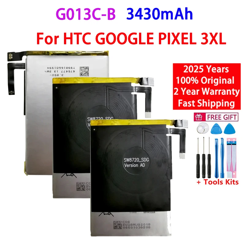 2025 лет 3430 мАч G013C-B аккумулятор для HTC GOOGLE PIXEL 3XL 3XL Pixel XL 3, сменный аккумулятор для мобильного телефона, быстрая доставка
2025 лет 3430 мАч G013C-B аккумулятор для HTC GOOGLE PIXEL 3XL 3XL Pixel XL 3, сменный аккумулятор для мобильного телефона, быстрая доставка