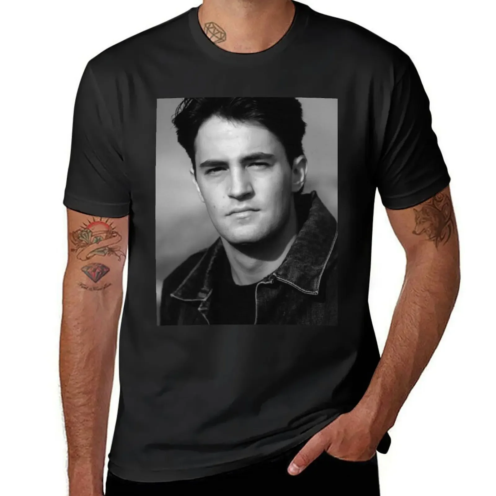 Matthew Perry T-Shirt basketball graphic tees summer clothes rapper graphic tees mens graphic t-shirts anime
Matthew Perry T-Shirt basketball graphic tees summer clothes rapper graphic tees mens graphic t-shirts anime