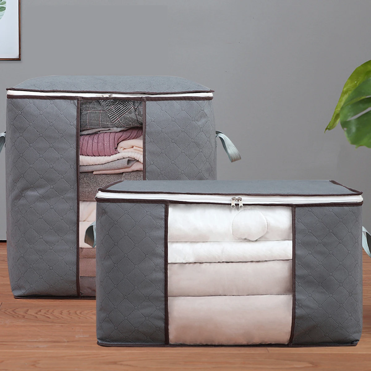 Foldable Extra Large Storage Bag For Moisture-proof Clothing Bedding Thick Non-woven Fabric Luggage And Moving Bag
Foldable Extra Large Storage Bag For Moisture-proof Clothing Bedding Thick Non-woven Fabric Luggage And Moving Bag