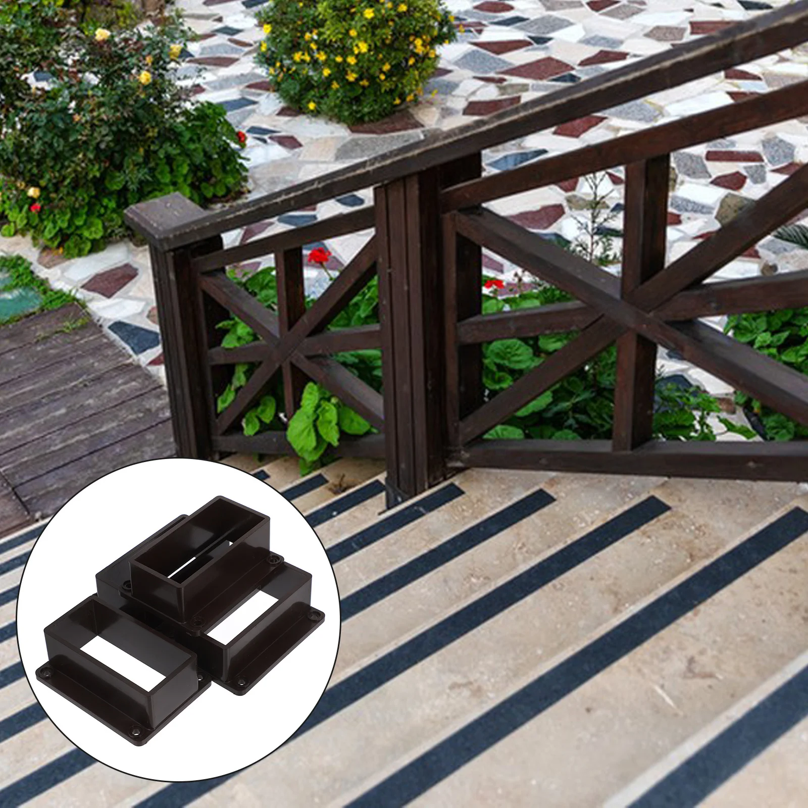 4pcs Plastic Wood Fence Connector Heavy Duty Horizontal Bracket For Wood Rail Deck Railing Outdoor Garden Fence Repair
4pcs Plastic Wood Fence Connector Heavy Duty Horizontal Bracket For Wood Rail Deck Railing Outdoor Garden Fence Repair