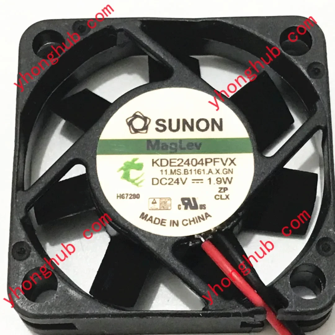 SUNON KDE2404PFVX DC 24 В 1,9 Вт 40x40x10 мм 2-проводной охлаждающий вентилятор для сервера
SUNON KDE2404PFVX DC 24 В 1,9 Вт 40x40x10 мм 2-проводной охлаждающий вентилятор для сервера