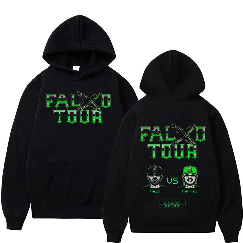 Худи Feid Vs Ferxxo Tour 2026: Хип-хоп толстовка унисекс с капюшоном, весна-осень, повседневная флисовая кофта
Худи Feid Vs Ferxxo Tour 2026: Хип-хоп толстовка унисекс с капюшоном, весна-осень, повседневная флисовая кофта