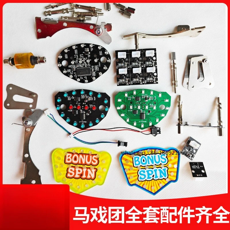 Circus Accessories Magician Push Coin Machine Video Game Game Super Circus Light Eye Line Pillar Coin Channel Hardware
Circus Accessories Magician Push Coin Machine Video Game Game Super Circus Light Eye Line Pillar Coin Channel Hardware