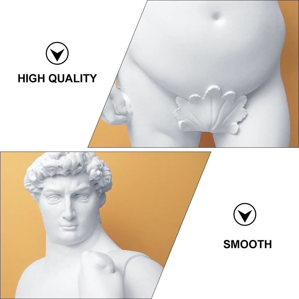 Fat David Statue Home Decor Resin Crafts Artistic Miniature Model for Office Desk Accessories Small Size Smooth Finish
Fat David Statue Home Decor Resin Crafts Artistic Miniature Model for Office Desk Accessories Small Size Smooth Finish