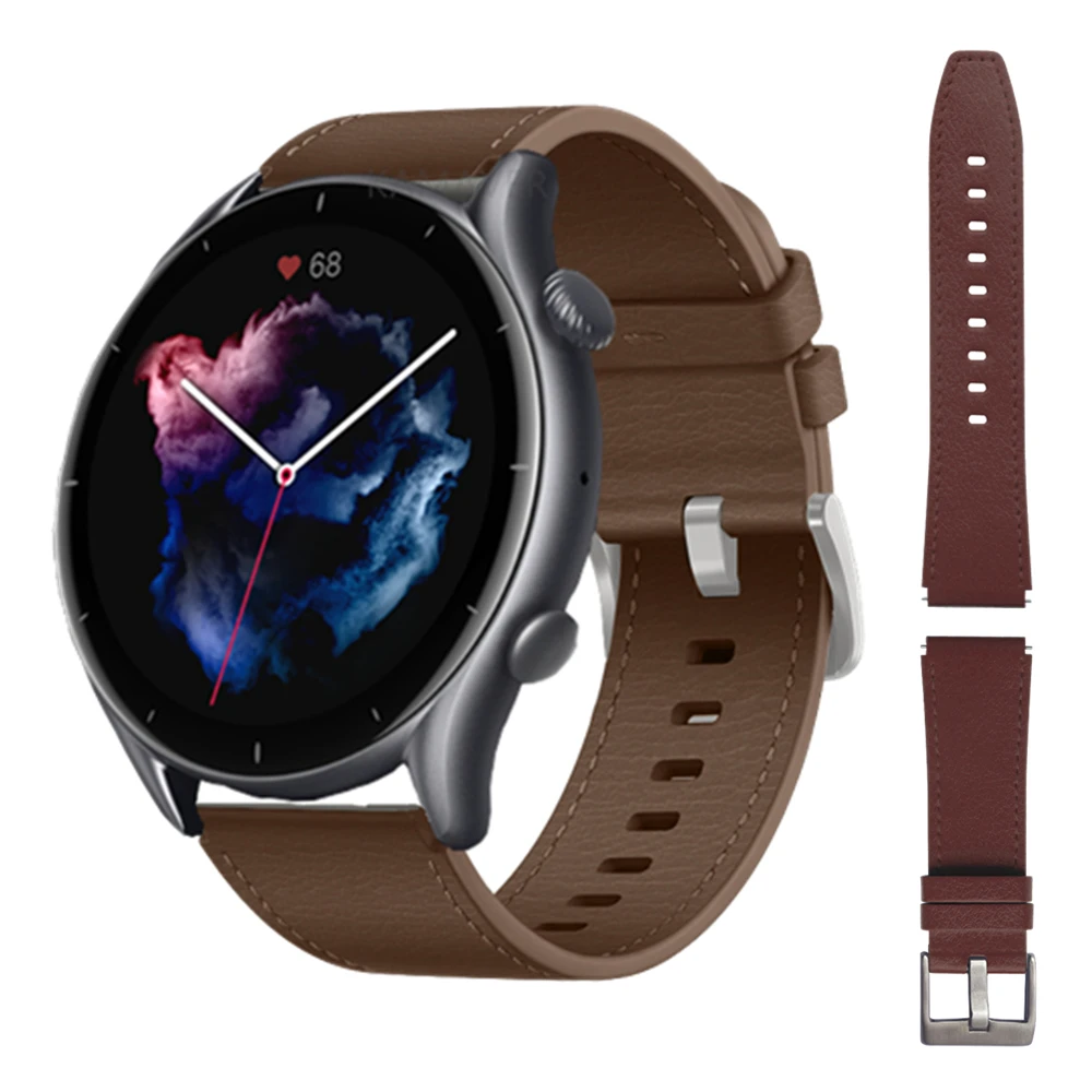Кожаный ремешок для Amazfit GTR 3 Pro, браслет для смарт-часов 22 мм, для Amazfit GTR3 Pro/2/2e/47 мм/Stratos 2s 3
Кожаный ремешок для Amazfit GTR 3 Pro, браслет для смарт-часов 22 мм, для Amazfit GTR3 Pro/2/2e/47 мм/Stratos 2s 3