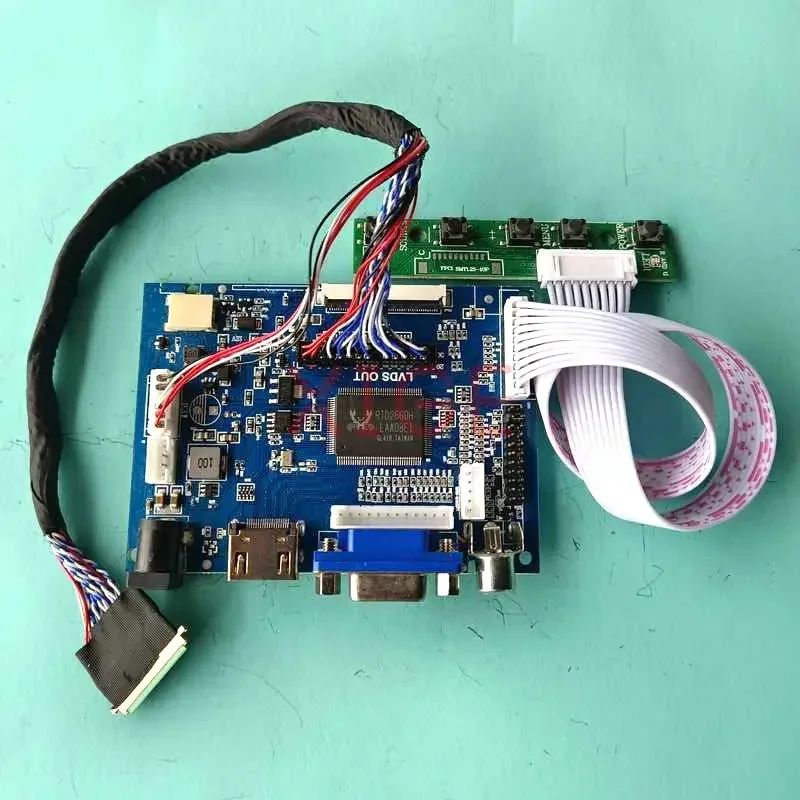 Для Φ 11,6 "x 76 8 Φ 2AV VGA HDMI-совместимый LVDS 40 Pin контроллер, плата драйвера, DIY Kit
Для Φ 11,6 "x 76 8 Φ 2AV VGA HDMI-совместимый LVDS 40 Pin контроллер, плата драйвера, DIY Kit