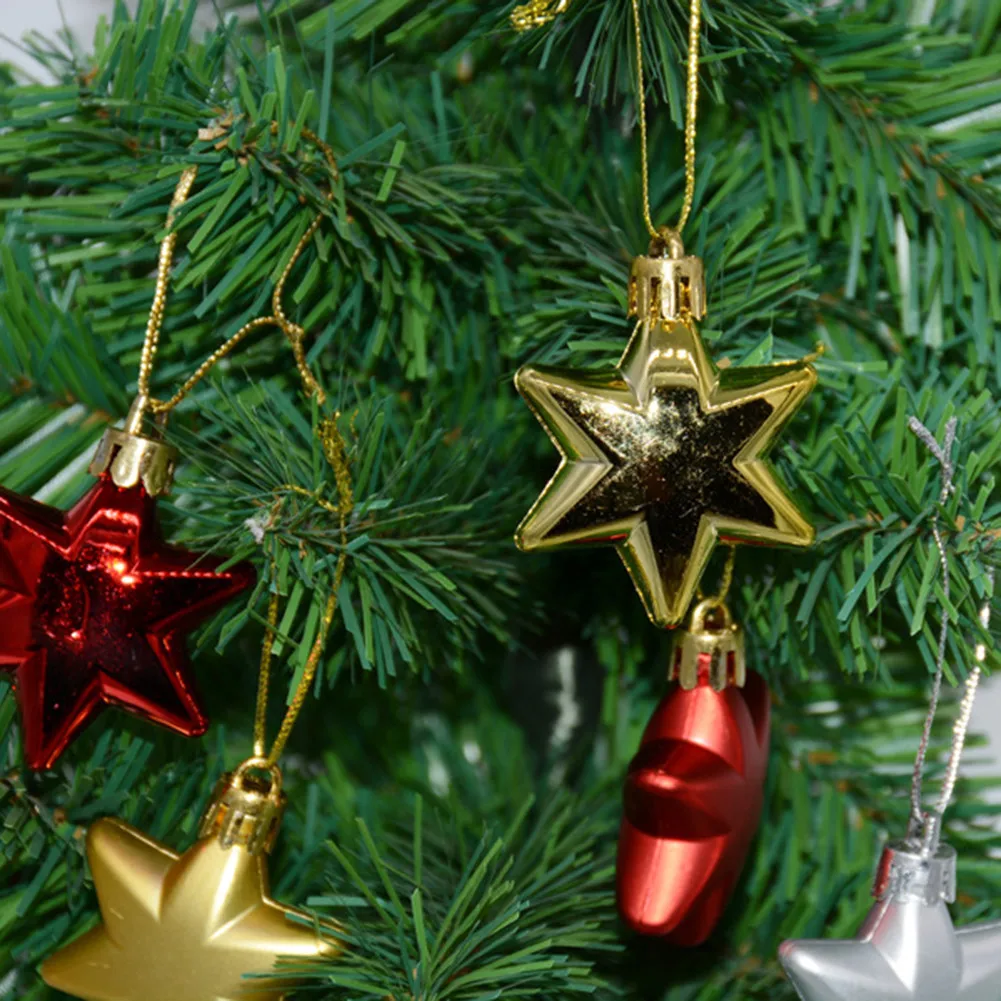 100% Brand New Christmas Ball Six-pointed Star 4.8x4.8cm Animated Tree Ball Bauble Christmas Decoration Hanging
100% Brand New Christmas Ball Six-pointed Star 4.8x4.8cm Animated Tree Ball Bauble Christmas Decoration Hanging