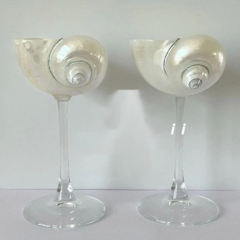 Wine Glass Conch Shell Wine Glass Wedding Ins Home Picnic Conch Shell Tall Cup Bar Wine Set Home Decoration Birthday Party Gifts
Wine Glass Conch Shell Wine Glass Wedding Ins Home Picnic Conch Shell Tall Cup Bar Wine Set Home Decoration Birthday Party Gifts