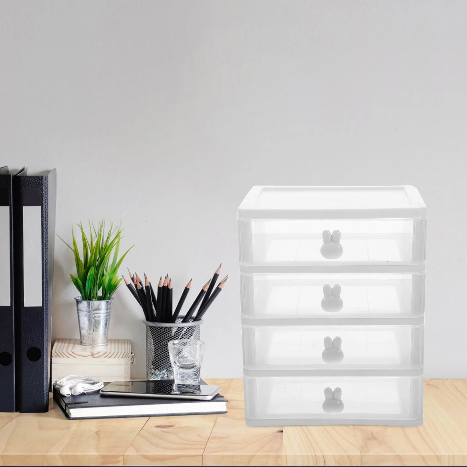 Clear Organizer Drawers Desktop Storage Box Style Makeup Office File Holder Shelf
Clear Organizer Drawers Desktop Storage Box Style Makeup Office File Holder Shelf