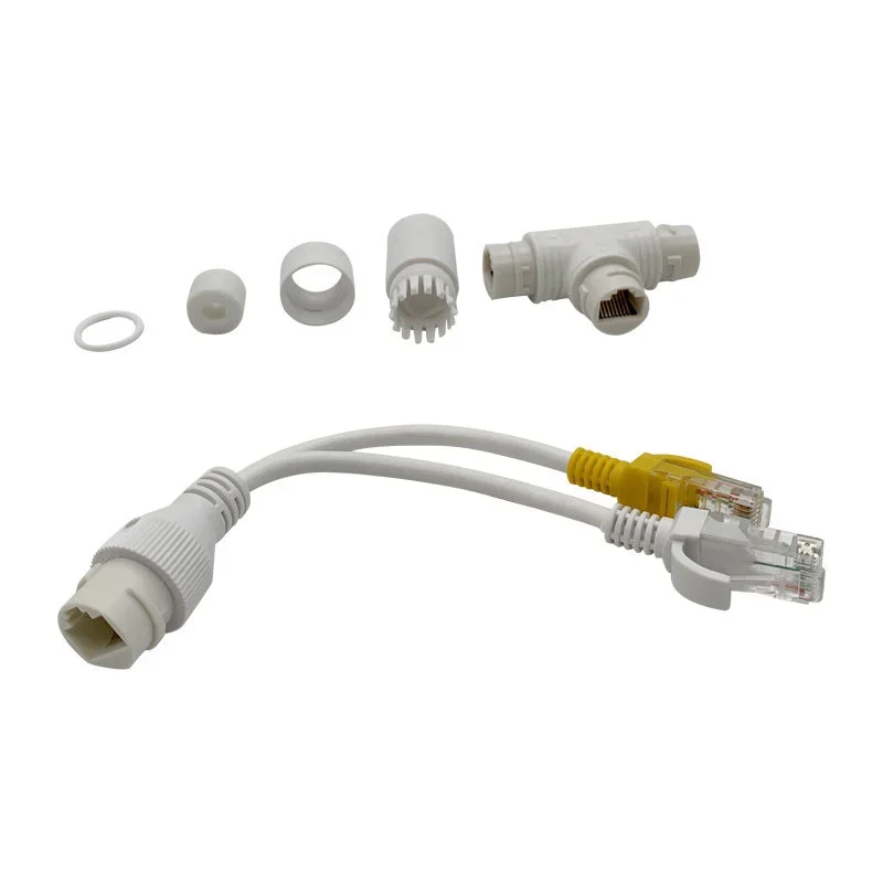 Splitter 1-To-2 Saving Network Cable Three-way RJ45 Connector For IP Camera / Router / Wrieless AP
Splitter 1-To-2 Saving Network Cable Three-way RJ45 Connector For IP Camera / Router / Wrieless AP