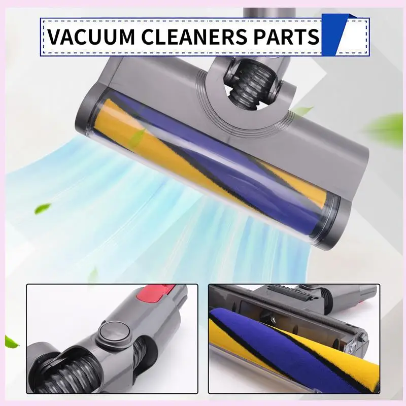 B25B Замена силовой головки роликовой щетки для пылесосов Dyson V7 V8 V10 V11 V15 с насадками для пола с зеленым лазерным светом
B25B Замена силовой головки роликовой щетки для пылесосов Dyson V7 V8 V10 V11 V15 с насадками для пола с зеленым лазерным светом