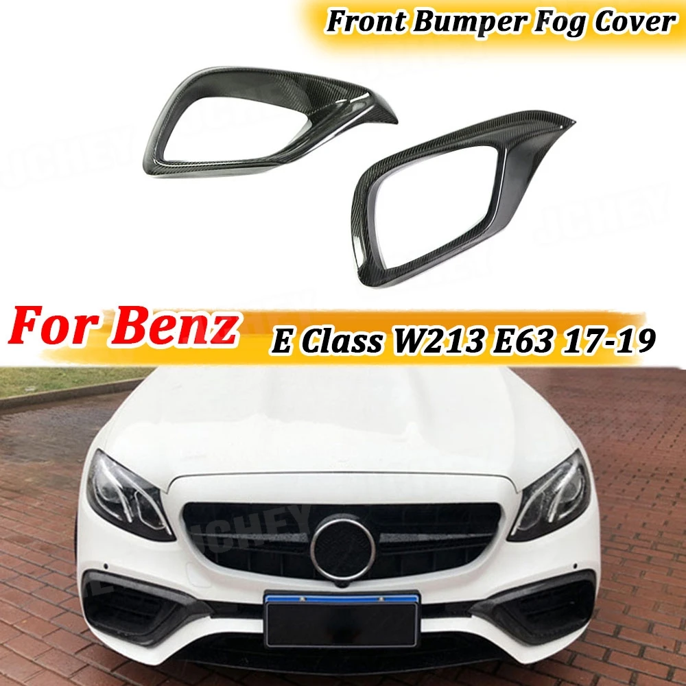 JCHEY Front Bumper Air Vent Outlet Fog Cover Trim Carbon Fiber for Mercedes Benz E Class W213 E63 2017 2018 2019 Body Kits
JCHEY Front Bumper Air Vent Outlet Fog Cover Trim Carbon Fiber for Mercedes Benz E Class W213 E63 2017 2018 2019 Body Kits