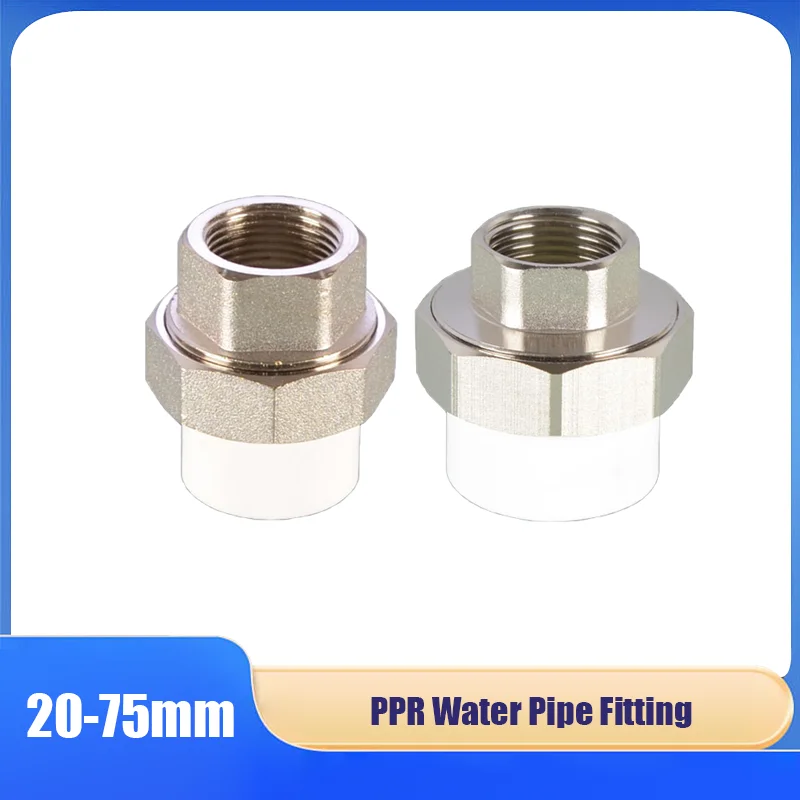 1~5PCS 20/25/32/40/50/63/75mm PPR Water Pipe Fittings PPR Female Thread Copper Union Reducer to 1/2" 3/4" 1" 1.2" 1.5"
1~5PCS 20/25/32/40/50/63/75mm PPR Water Pipe Fittings PPR Female Thread Copper Union Reducer to 1/2" 3/4" 1" 1.2" 1.5"