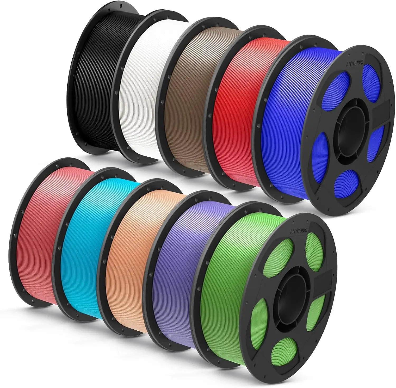 PLA Plus 3D Printer Filament 1.75mm Bundle, 10kg 10 Colors, High Toughness & Dimensional Accuracy, No Clogging, Compatible with
PLA Plus 3D Printer Filament 1.75mm Bundle, 10kg 10 Colors, High Toughness & Dimensional Accuracy, No Clogging, Compatible with