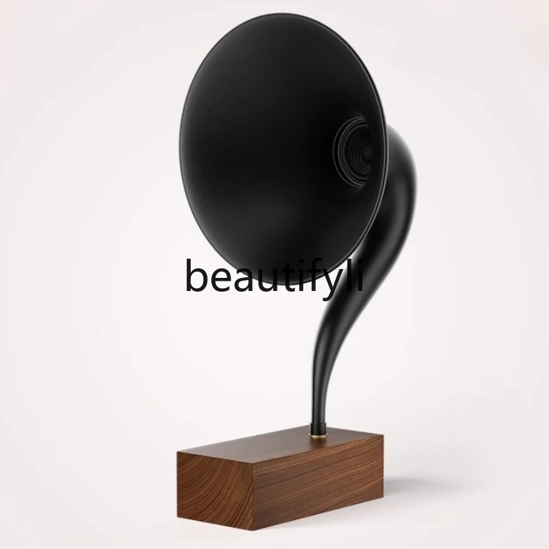 Big speaker bluetooth speaker grammy retro walnut creative birthday gift high-end ornament
Big speaker bluetooth speaker grammy retro walnut creative birthday gift high-end ornament