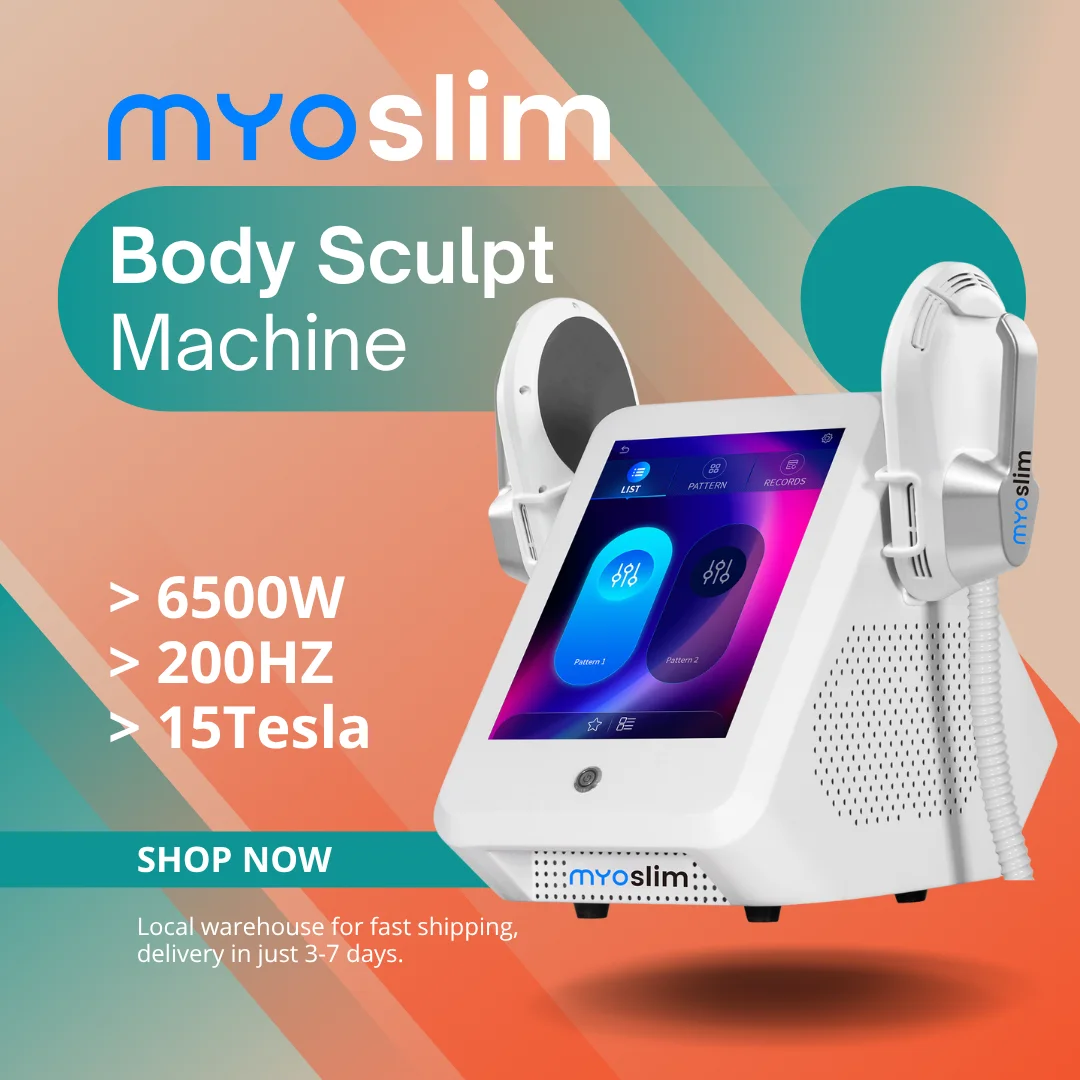 6500W EMS MYOslim Sculpt Machine 200HZ Sculpting Electromagnetic Shaping Slimming Muscle Stimulation Weight Loss Therapy
6500W EMS MYOslim Sculpt Machine 200HZ Sculpting Electromagnetic Shaping Slimming Muscle Stimulation Weight Loss Therapy