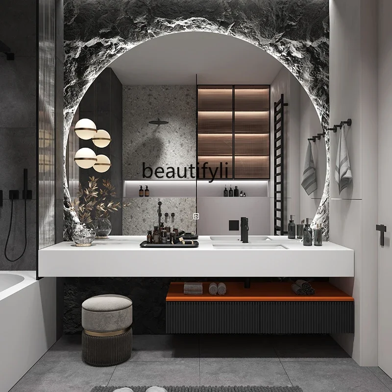 LXSolid Wood Stone Plate Seamless Ceramic Whole Washbin Bathroom Table Light Luxury Sink WashbasinSSS
LXSolid Wood Stone Plate Seamless Ceramic Whole Washbin Bathroom Table Light Luxury Sink WashbasinSSS