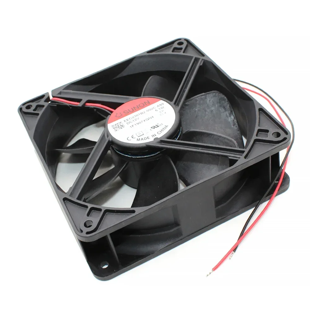EEC0381B2-000U-A99 EEC0251S1-000C-A99 for SUNON 12CM 12025 120*120*25mm DC12V 5.1W
EEC0381B2-000U-A99 EEC0251S1-000C-A99 for SUNON 12CM 12025 120*120*25mm DC12V 5.1W