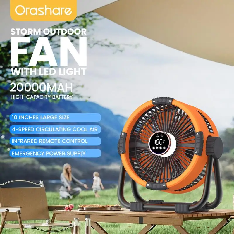 Desktop Fan Rechargeable Four-speed Wind Speed with Power Bank Lighting Function Long Battery Life Large Wind Outdoor Fan
Desktop Fan Rechargeable Four-speed Wind Speed with Power Bank Lighting Function Long Battery Life Large Wind Outdoor Fan