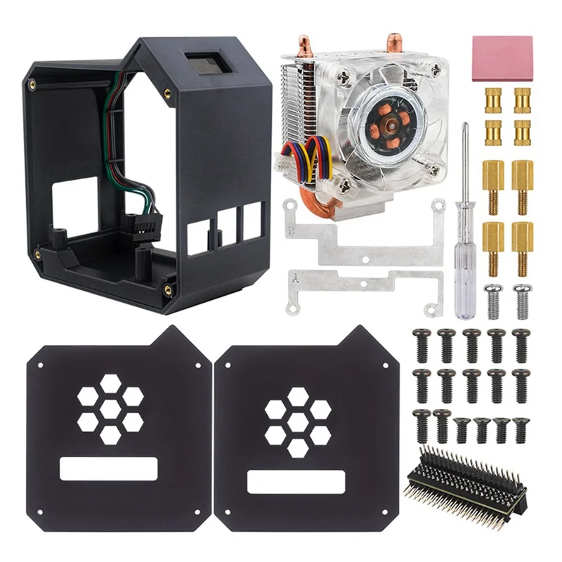 Superb For Raspberry Pi 5 ABS Mini Tower Fan Kit JST 4 Pin Port Fan Kit With 0.96 Inch OLED Display Kit
Superb For Raspberry Pi 5 ABS Mini Tower Fan Kit JST 4 Pin Port Fan Kit With 0.96 Inch OLED Display Kit