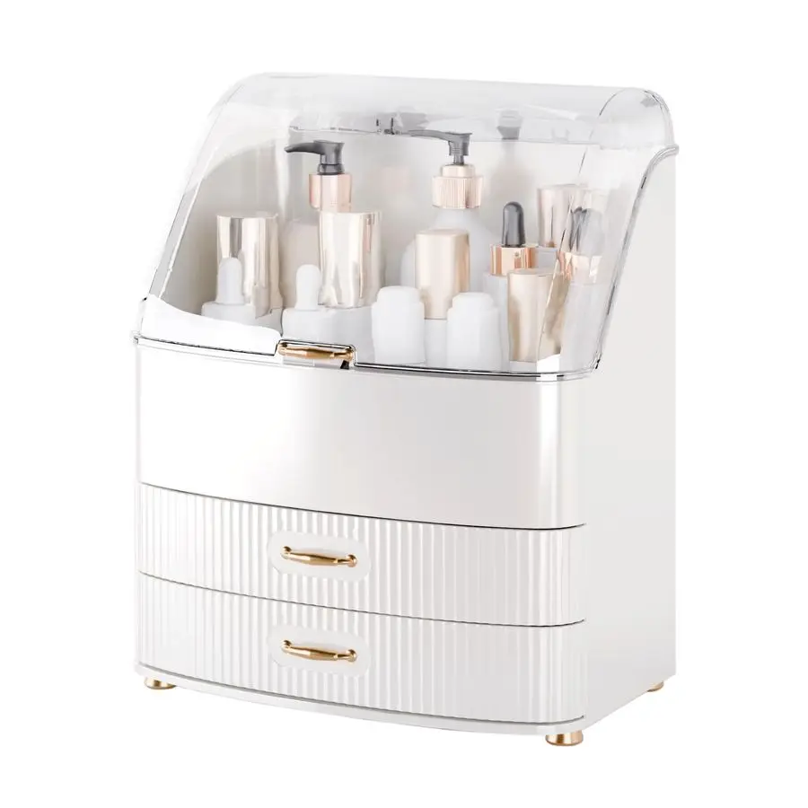 Органайзер на столешнице с прозрачной крышкой, ящиками, водонепроницаемый, пылезащитный, косметический, уход за кожей, ванная комната, подарок для хранения для женщин
Органайзер на столешнице с прозрачной крышкой, ящиками, водонепроницаемый, пылезащитный, косметический, уход за кожей, ванная комната, подарок для хранения для женщин