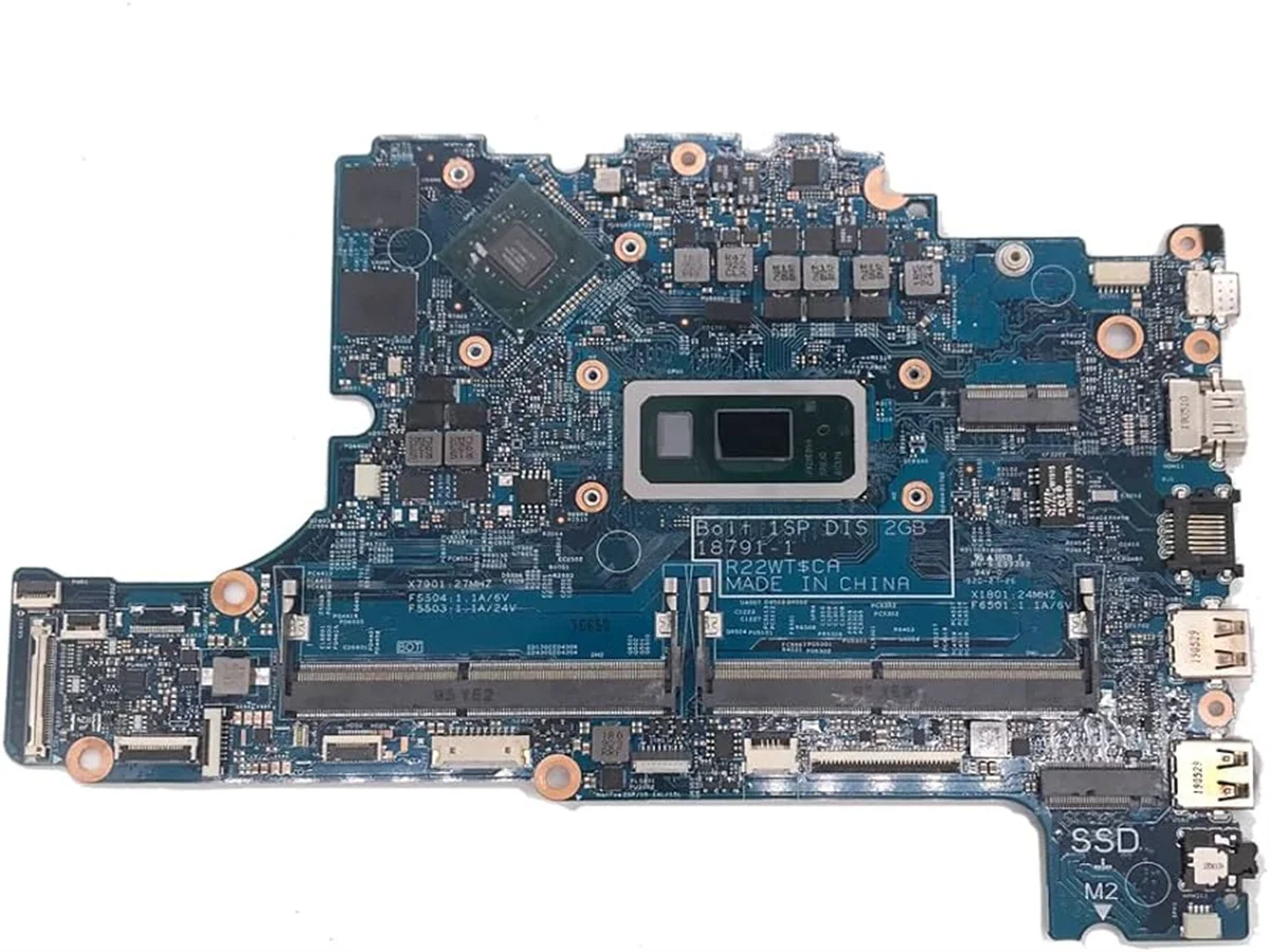 CN-05PJYX 05PJYX 5PJYX для Dell 15 5584, материнская плата для ноутбука 18791-1 с процессором SREJQ I5-8265U, 100% полное тестирование
CN-05PJYX 05PJYX 5PJYX для Dell 15 5584, материнская плата для ноутбука 18791-1 с процессором SREJQ I5-8265U, 100% полное тестирование