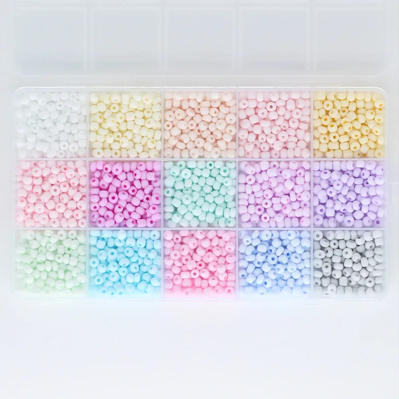 24 Colors 3mm Bright Color Glass Rice Beads For Jewelry Making Diy Friendship Bracelets Necklaces Phone Chain Decors Handmade
24 Colors 3mm Bright Color Glass Rice Beads For Jewelry Making Diy Friendship Bracelets Necklaces Phone Chain Decors Handmade