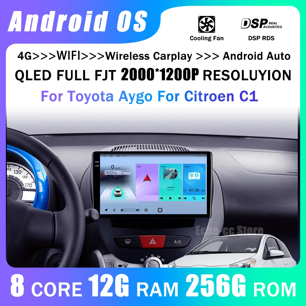 Android OS for Peugeot 107 For Toyota Aygo For Citroen C1 2005-2014 GPS Car Video Multimedia Player BT WiFi HD Touch Screen 4G 
Android OS for Peugeot 107 For Toyota Aygo For Citroen C1 2005-2014 GPS Car Video Multimedia Player BT WiFi HD Touch Screen 4G