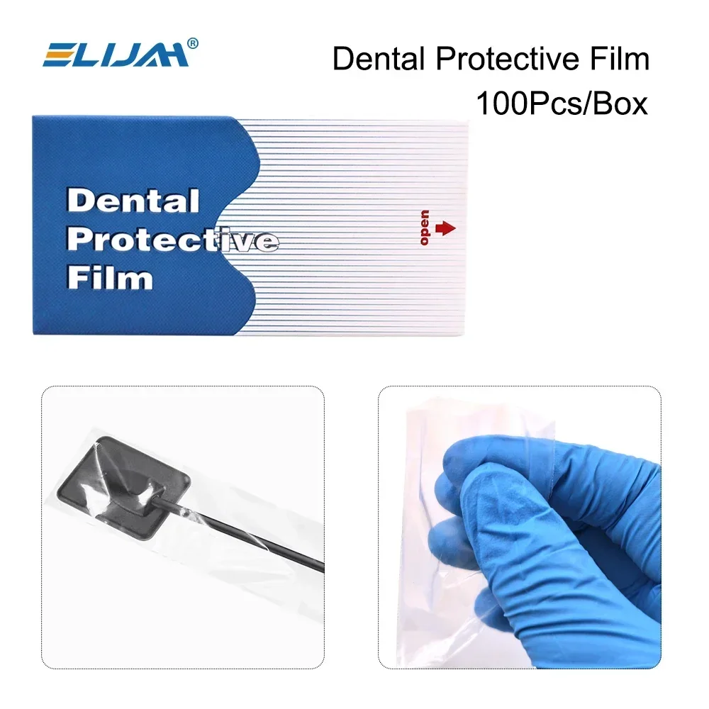 ELIJAH 300/100Pcs/Box Dental Protective Film Disposable Plasti Oral Cavity Internal Camera X-Ray Sensor Cover Dental Materials
ELIJAH 300/100Pcs/Box Dental Protective Film Disposable Plasti Oral Cavity Internal Camera X-Ray Sensor Cover Dental Materials
