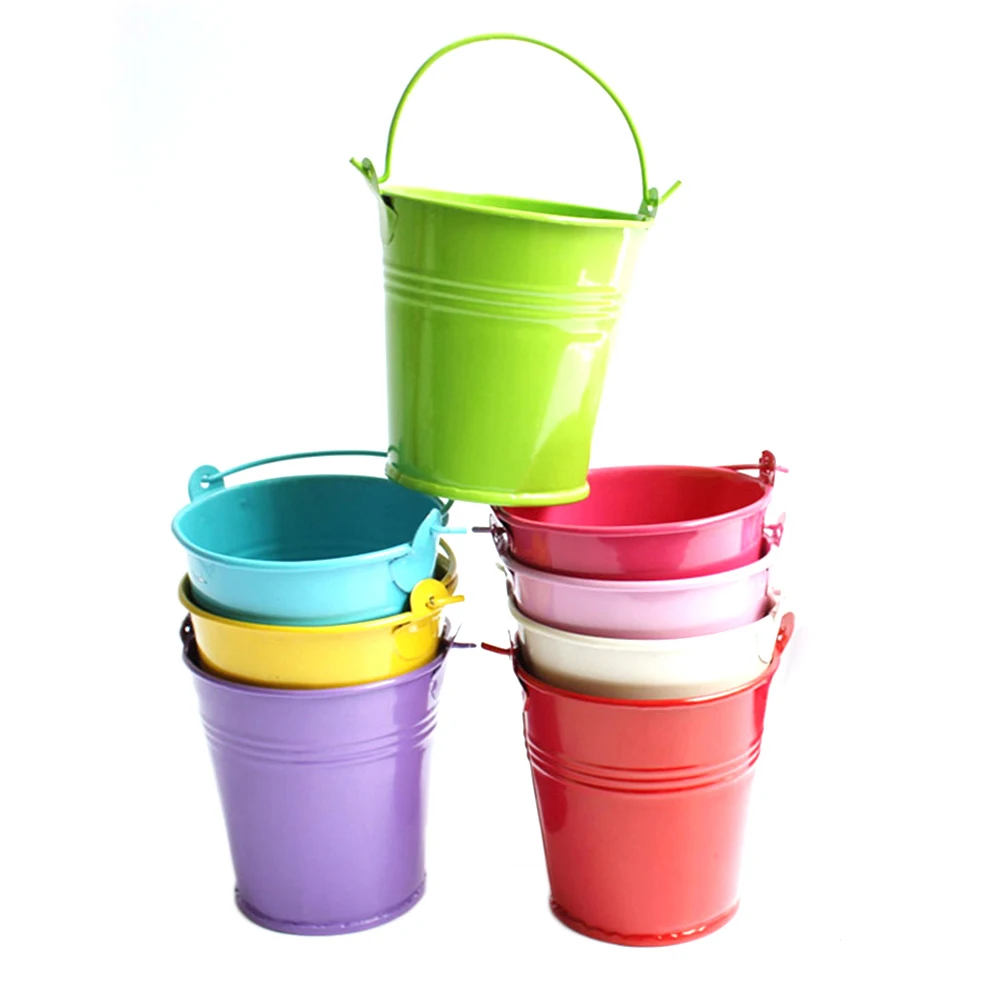 20pcs Mini Iron Buckets Durable Safe Simple Design Wall Hanging Small Flower Pots Metal Tin Planters Gardening Supplies
20pcs Mini Iron Buckets Durable Safe Simple Design Wall Hanging Small Flower Pots Metal Tin Planters Gardening Supplies