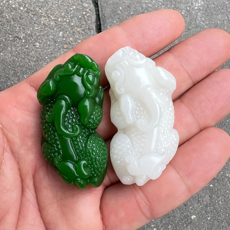 【Первое чувство заказа】Полно-зеленый Синьцзянский нефритовый цвет, кулон Pixiu, зеленый нефритовый камень, унисекс, ожерелье для пары, привлечение богатства
【Первое чувство заказа】Полно-зеленый Синьцзянский нефритовый цвет, кулон Pixiu, зеленый нефритовый камень, унисекс, ожерелье для пары, привлечение богатства