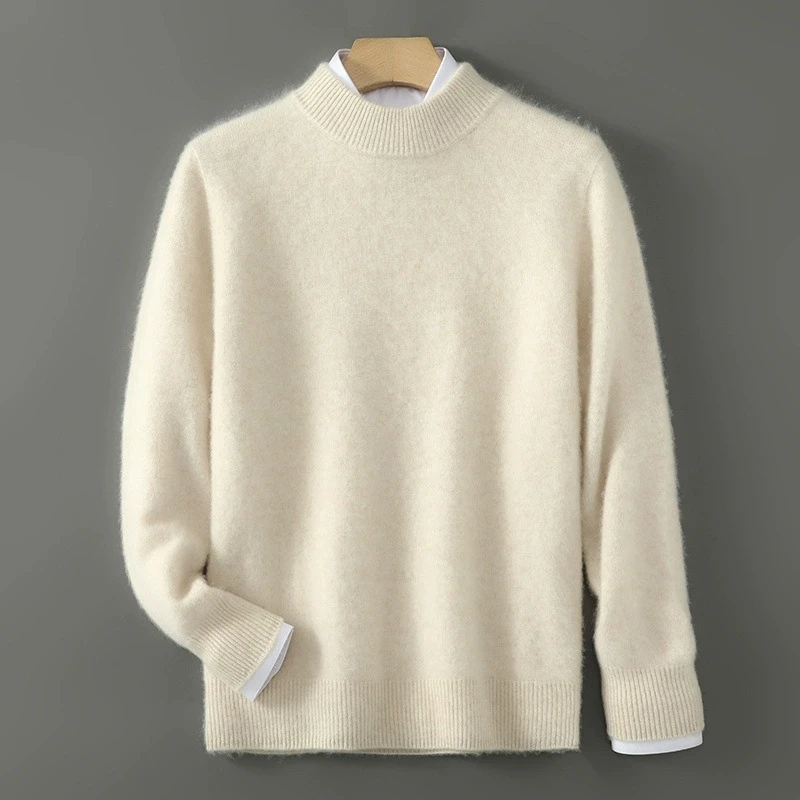 2025 Autumn Winter Men Soft Sweaters Classic Basic Style Business Casual Knitted Pullover Wool Tops Male O-neck Sweater
2025 Autumn Winter Men Soft Sweaters Classic Basic Style Business Casual Knitted Pullover Wool Tops Male O-neck Sweater