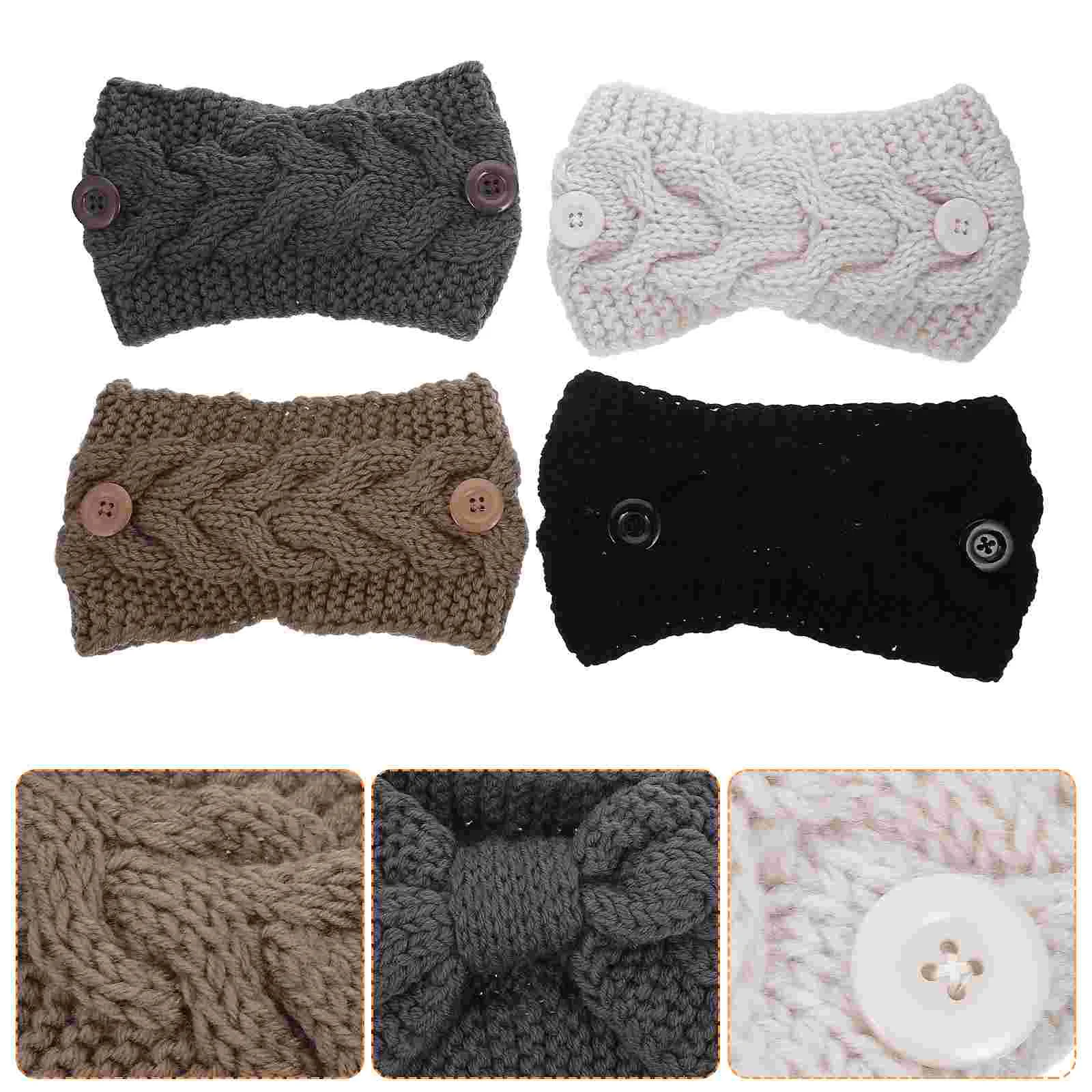 4 Pcs Muffs Headband Bow Ear Warmer Headbands Women's Noise Canceling Headphones
4 Pcs Muffs Headband Bow Ear Warmer Headbands Women's Noise Canceling Headphones