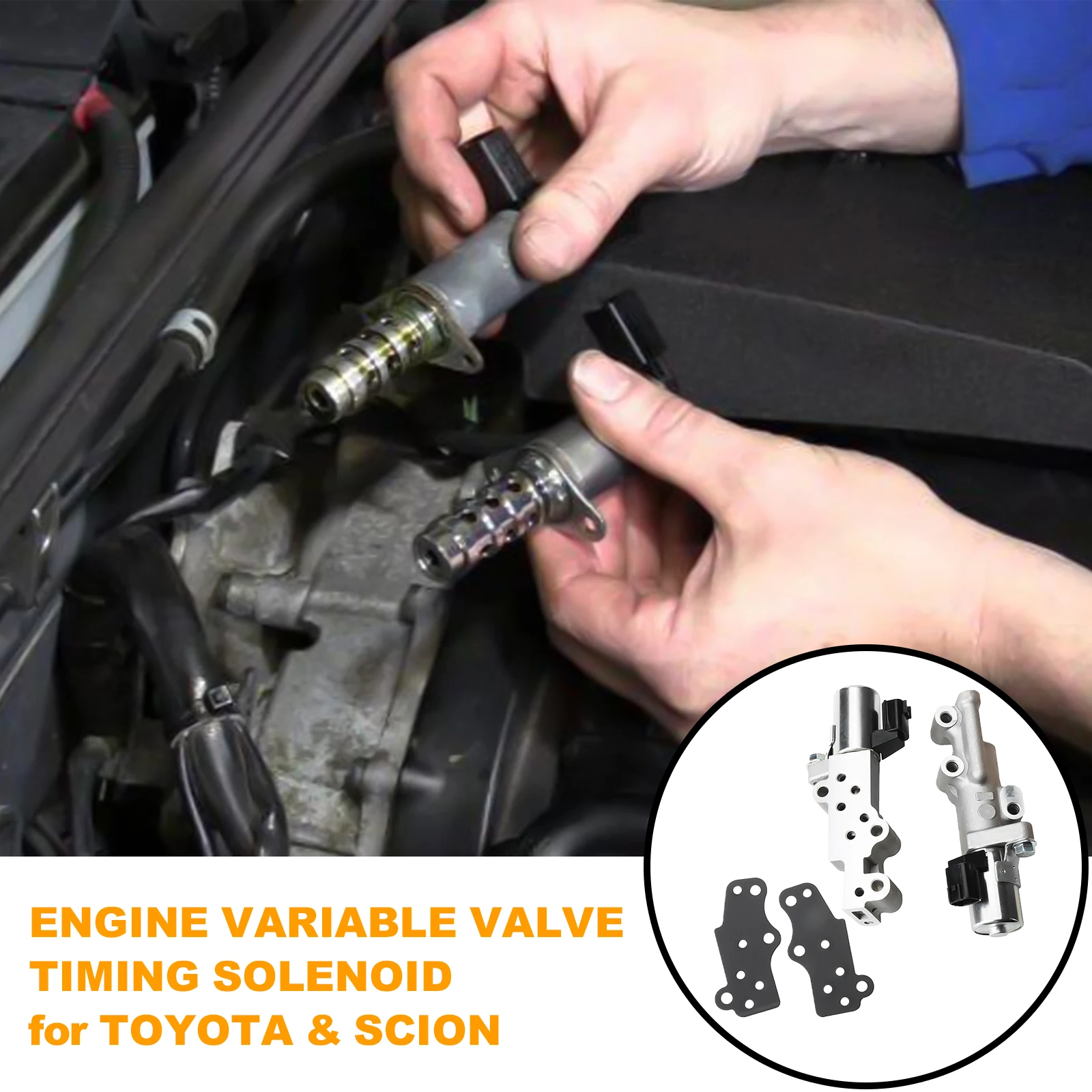 2 x Variable Valve Timing VVT Oil Control Solenoid Left&Right for Infiniti FX35 G35 I35 M35 Nissan 350Z Altima Frontier Gaskets
2 x Variable Valve Timing VVT Oil Control Solenoid Left&Right for Infiniti FX35 G35 I35 M35 Nissan 350Z Altima Frontier Gaskets