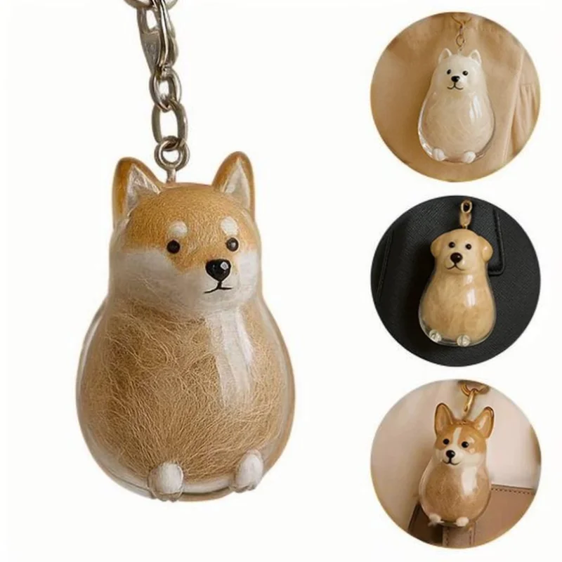 1Pcs Pet's Dog Fur Container Keychain Decor Puppy Hair Memorial Keepsake Clear Pendant Capsule Display Gifts
1Pcs Pet's Dog Fur Container Keychain Decor Puppy Hair Memorial Keepsake Clear Pendant Capsule Display Gifts