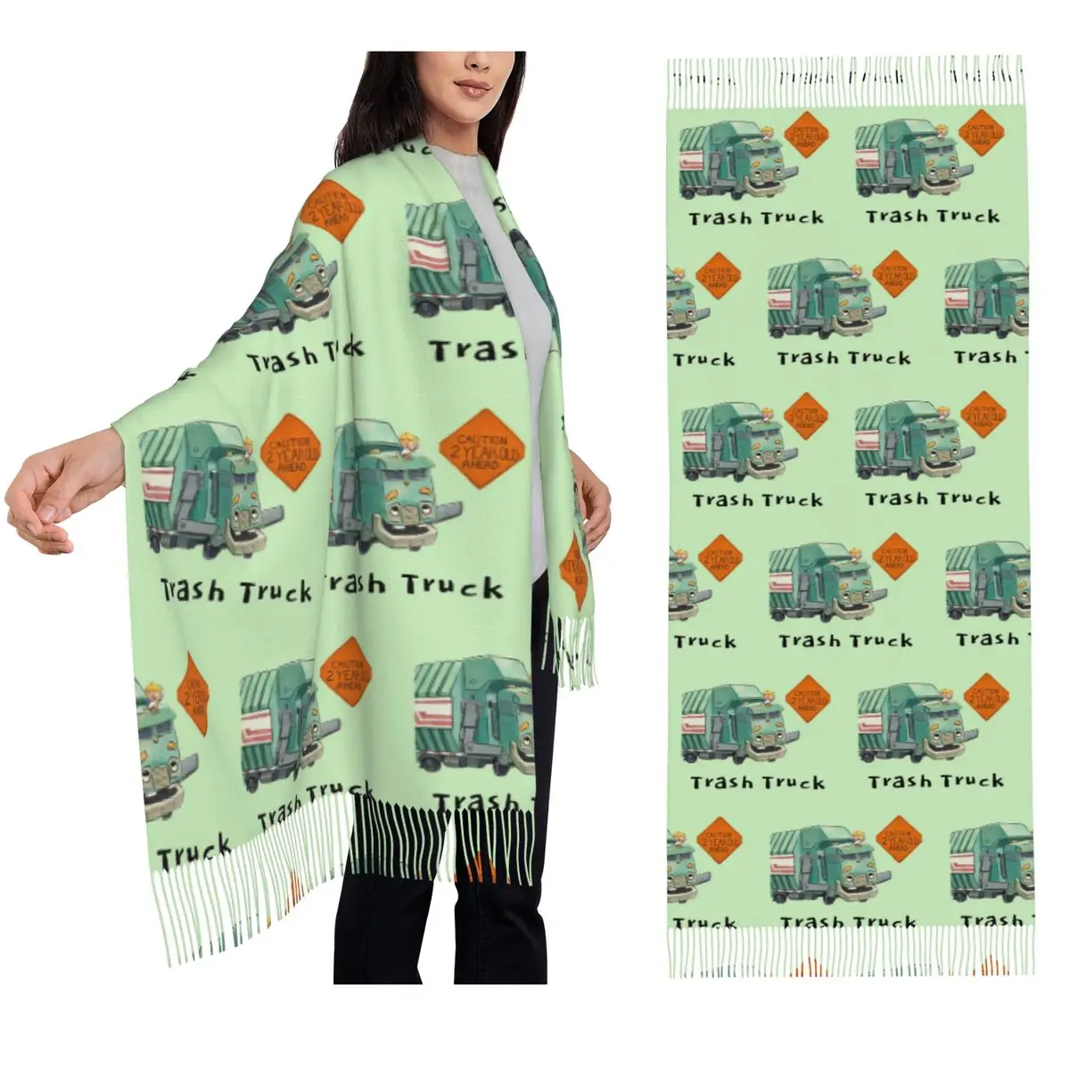 Trash Truck Cartoon Netflix Scarf Tassel Scarves for Women Soft Warm Shawls and Wraps Long Fall Winter Shawl Wrap
Trash Truck Cartoon Netflix Scarf Tassel Scarves for Women Soft Warm Shawls and Wraps Long Fall Winter Shawl Wrap