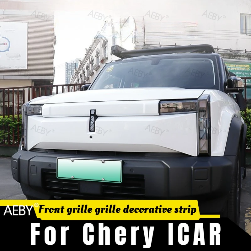 AEBY For Chery ICAR Front grille decorative strip cover,Plastic clip-on adhesive,Car front grille,Drill-free appearance,Trim
AEBY For Chery ICAR Front grille decorative strip cover,Plastic clip-on adhesive,Car front grille,Drill-free appearance,Trim