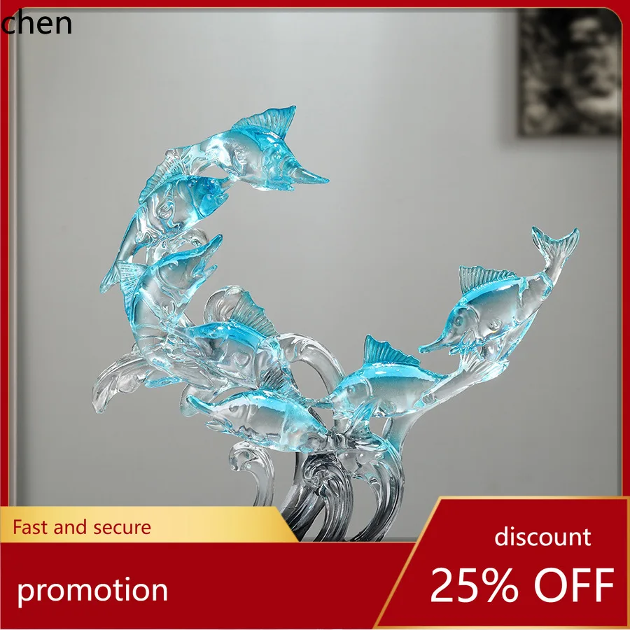 Ht wine cabinet decoration soft furnishings home living room high-end tv crystal swordfish office
Ht wine cabinet decoration soft furnishings home living room high-end tv crystal swordfish office