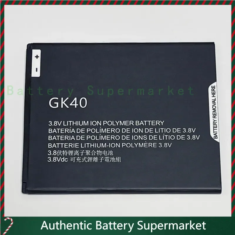For Motorola Moto E4, XT1760 XT1761 XT1762 XT1763 XT1764 XT1765 XT1766 XT1767 XT1767PP XT1768 XT1769, 3.8V 2800mAh GK40 Battery
For Motorola Moto E4, XT1760 XT1761 XT1762 XT1763 XT1764 XT1765 XT1766 XT1767 XT1767PP XT1768 XT1769, 3.8V 2800mAh GK40 Battery