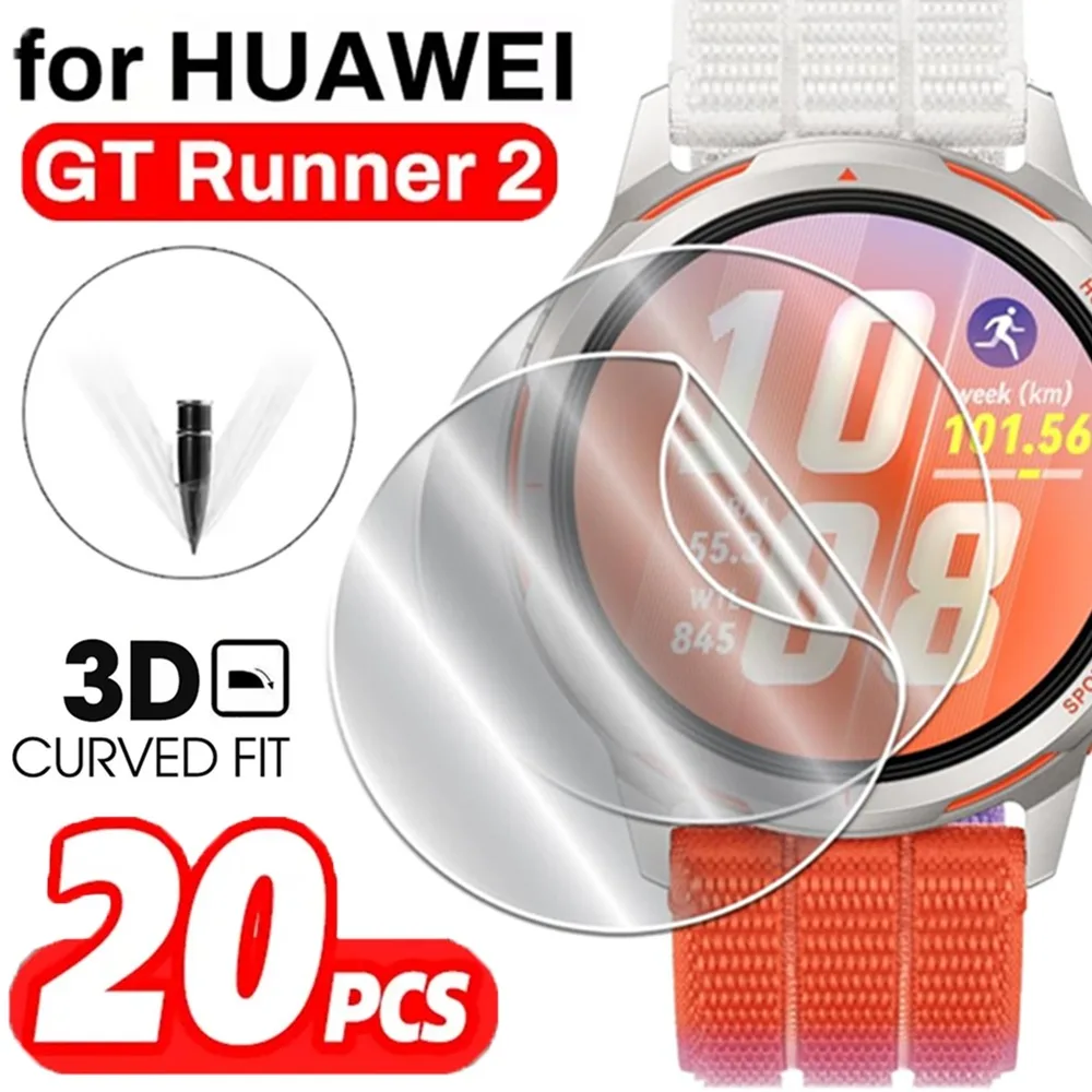 20-5pcs Hydrogel Film for Huawei Watch GT Runner 2 HD Clear Screen Protector Anti-scratch Protective Film for HUAWEI GT Runner2
20-5pcs Hydrogel Film for Huawei Watch GT Runner 2 HD Clear Screen Protector Anti-scratch Protective Film for HUAWEI GT Runner2