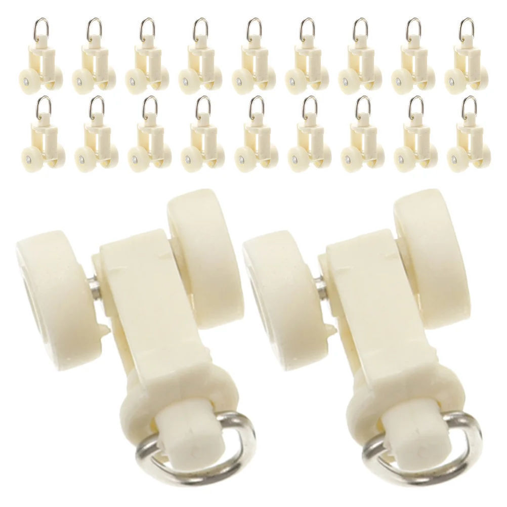 40 шт., ролики для планера для штор, двойные колесные роликовые переноски, бесшумные сменные ролики для потолка для пластикового потолка
40 шт., ролики для планера для штор, двойные колесные роликовые переноски, бесшумные сменные ролики для потолка для пластикового потолка