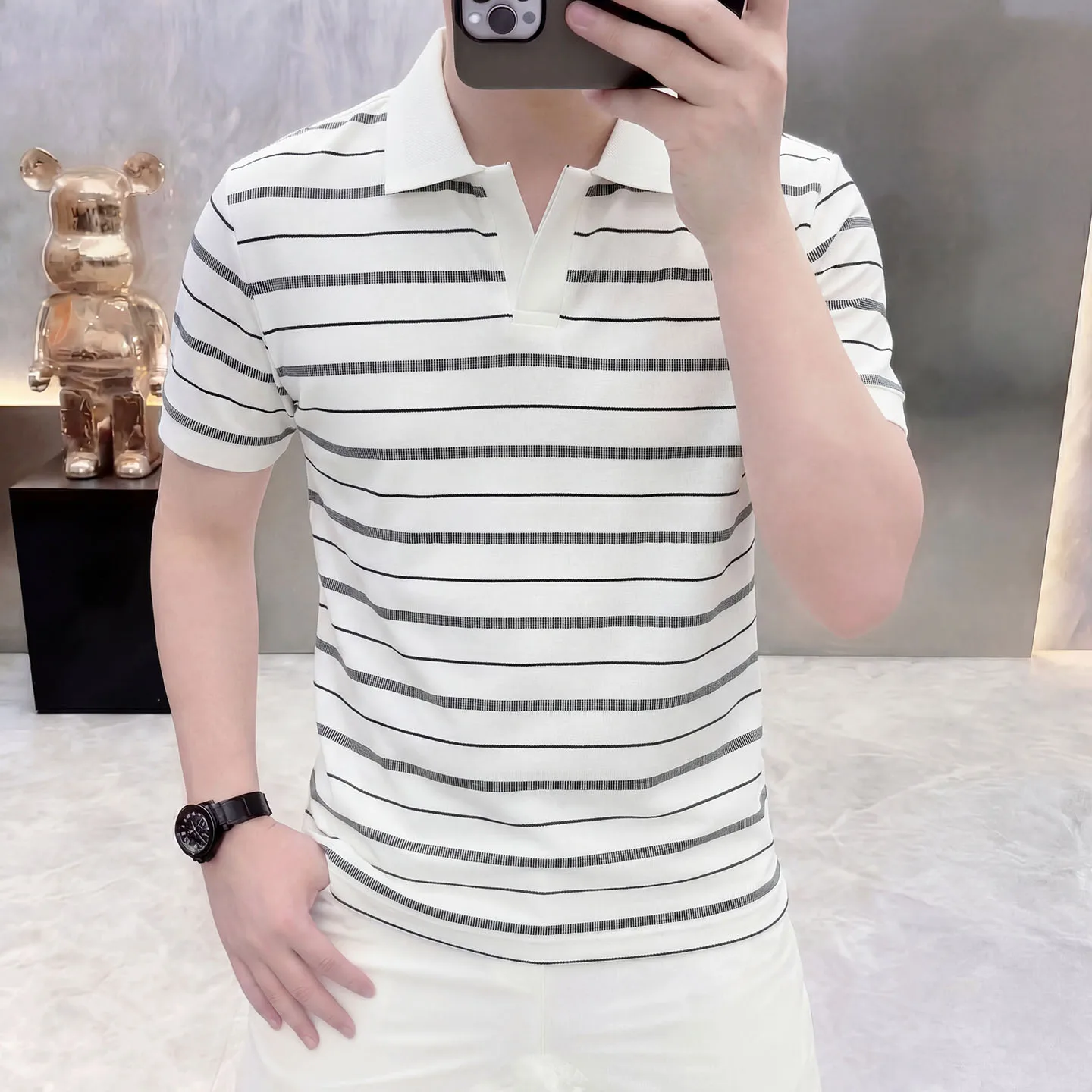 2026 Summer New Style Men's Fashion Casual Short-Sleeved Polo Shirt Cool-Comfortable T-Shirt
2026 Summer New Style Men's Fashion Casual Short-Sleeved Polo Shirt Cool-Comfortable T-Shirt