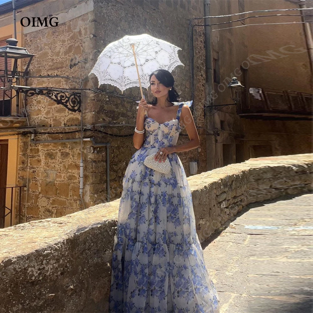 OIMG Princess Elegant Blue Printed Pink Custom Evening Party Dresses Sleeveless Sweetheart A Line Formal Club Prom Dress Vestido
OIMG Princess Elegant Blue Printed Pink Custom Evening Party Dresses Sleeveless Sweetheart A Line Formal Club Prom Dress Vestido