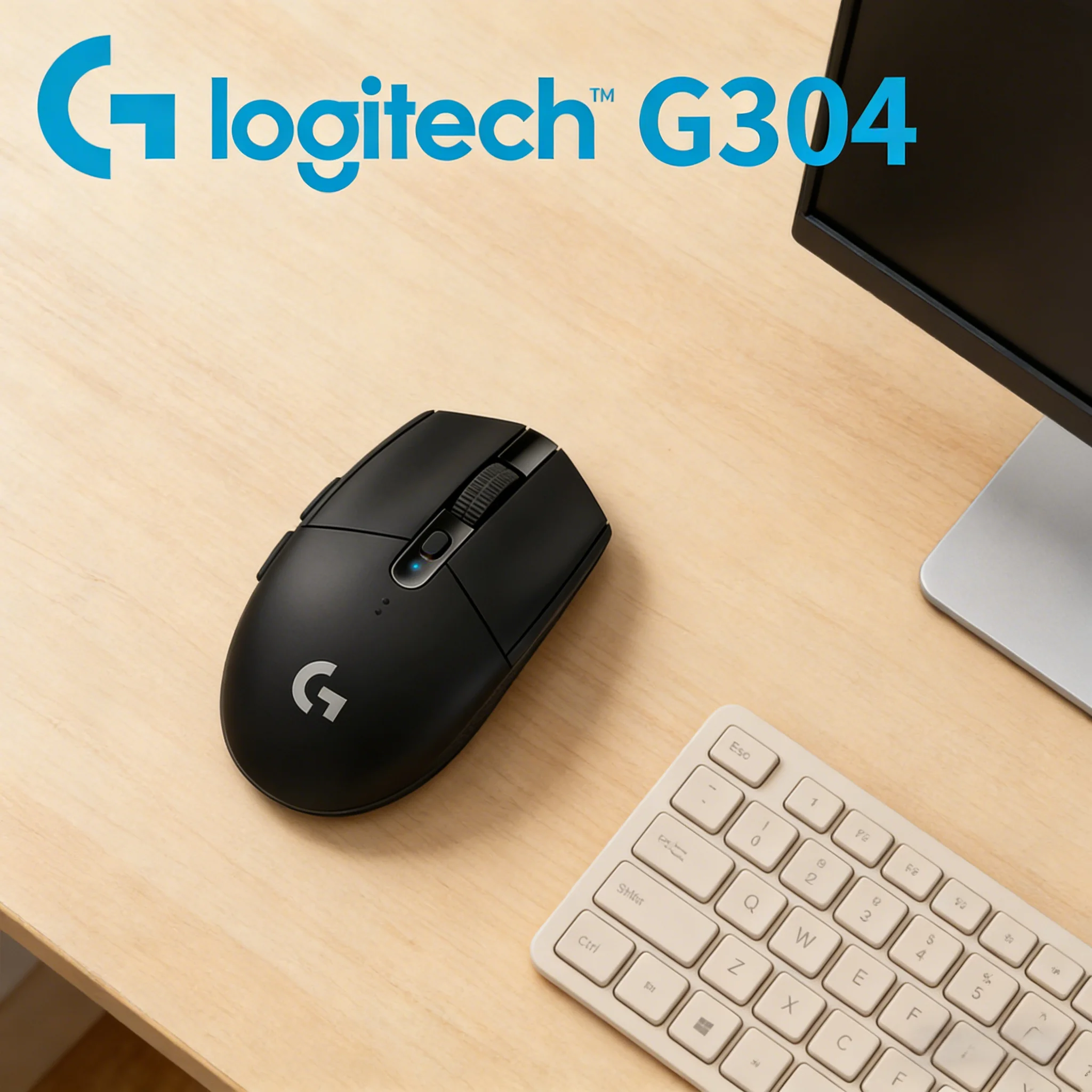 Logitech G304 Lightspeed Wireless Gaming Mouse HERO 12K Sensor 12000 DPI 6 Programmable Buttons for PC Laptop
Logitech G304 Lightspeed Wireless Gaming Mouse HERO 12K Sensor 12000 DPI 6 Programmable Buttons for PC Laptop