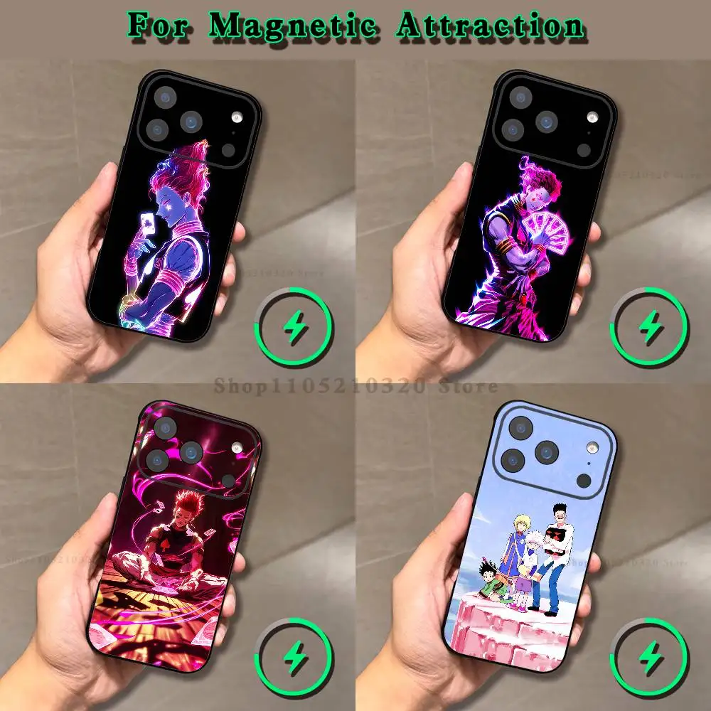 H-Hunter X Hunter HXH Hisoka Phone Case For iPhone 17,16,15,14,13,12,11,Pro,Max,Plus,E,Air,Mini Magnetic Magsafe Frosted
H-Hunter X Hunter HXH Hisoka Phone Case For iPhone 17,16,15,14,13,12,11,Pro,Max,Plus,E,Air,Mini Magnetic Magsafe Frosted