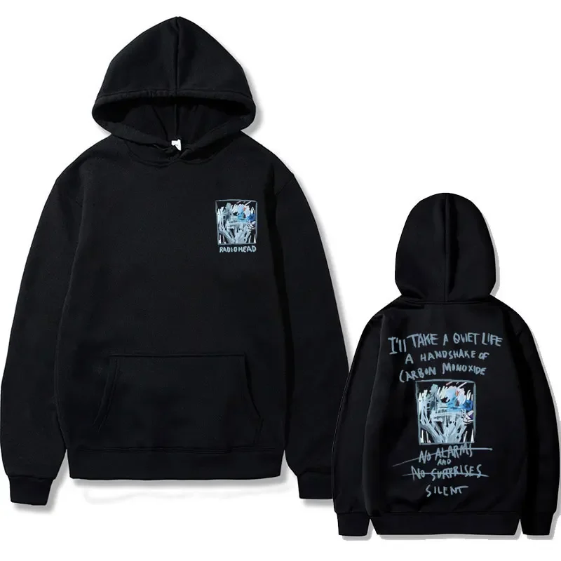 British Rock Band Radiohead No Suprises Lyrics OK Computer Music Album Print Hoodie Men Women Vintage Oversized Hoody Sweatshirt
British Rock Band Radiohead No Suprises Lyrics OK Computer Music Album Print Hoodie Men Women Vintage Oversized Hoody Sweatshirt