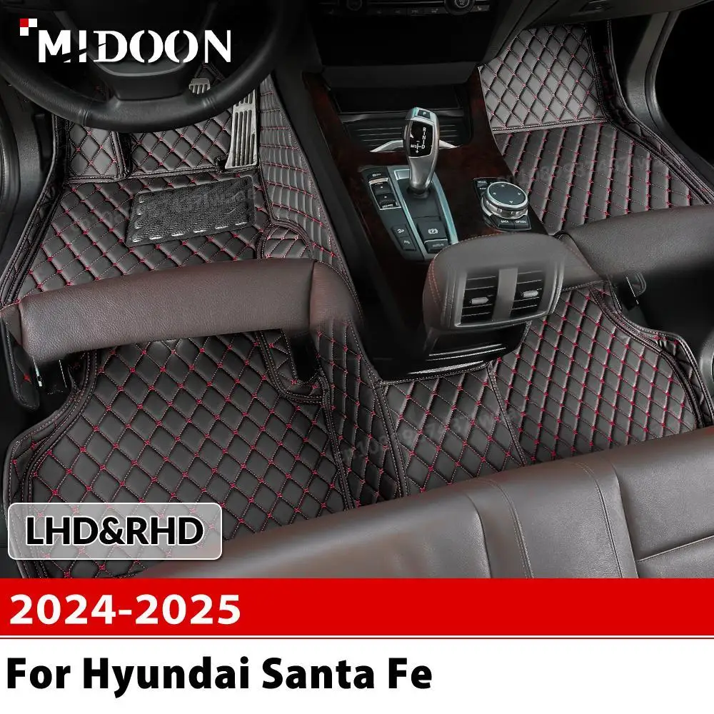 For Hyundai Santa Fe 2024-2025 Custom Car Floor Mats Automobile Carpet Cover Interior Details Accessories Protective Pad Parts
For Hyundai Santa Fe 2024-2025 Custom Car Floor Mats Automobile Carpet Cover Interior Details Accessories Protective Pad Parts