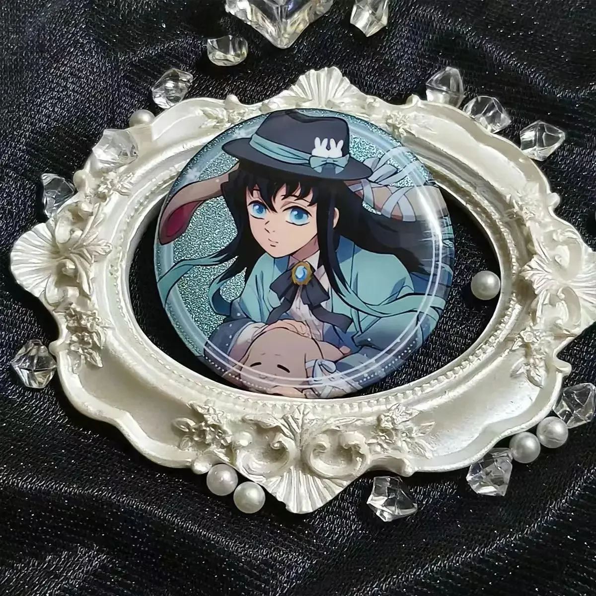Anime Demon Slayer Tokitou Muichirou Kanroji Mitsuri Cosplay Double Flash Badge Ambitus
Anime Demon Slayer Tokitou Muichirou Kanroji Mitsuri Cosplay Double Flash Badge Ambitus